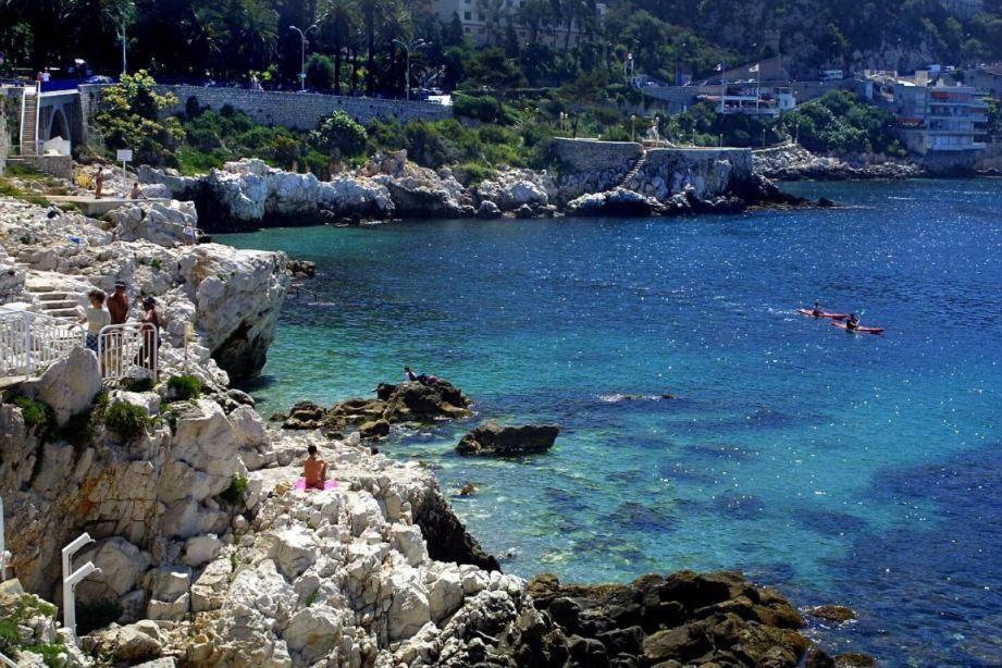 Charmant Studio En Bord De Mer Ницца Экстерьер фото
