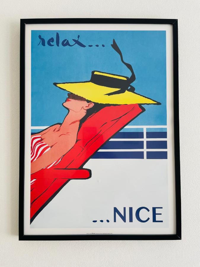 Charmant Studio En Bord De Mer Ницца Экстерьер фото